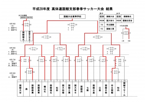 2016 soccer haru result